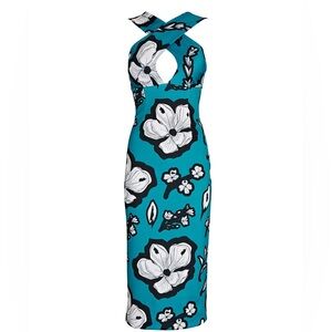 Kimberly Goldson cutout detail bodycon dress NWT